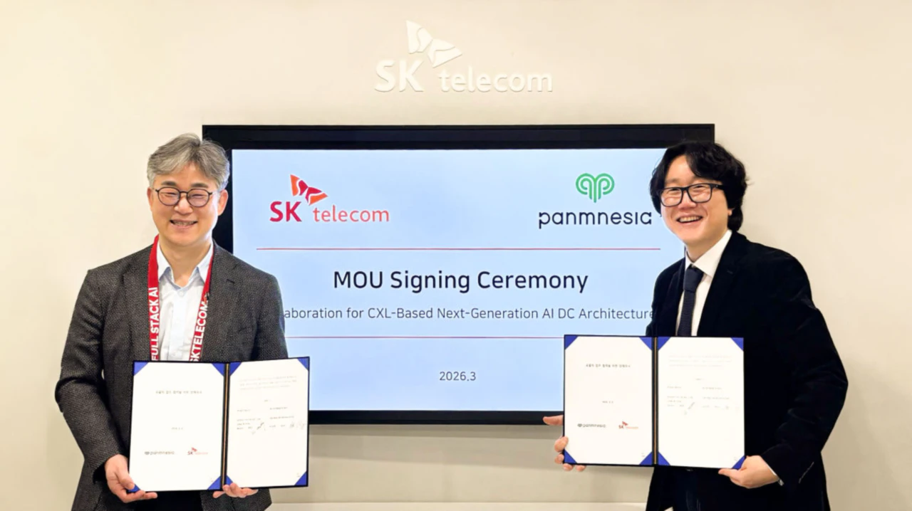 SKT x Panmnesia MOU Signing Ceremony